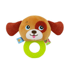 Newborn Rattle Ring Bell Baby Cartoon Animal Rattle Cute Plush