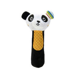 Newborn Rattle Ring Bell Baby Cartoon Animal Rattle Cute Plush