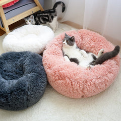 Soft Warm Round Pet Cat Bed