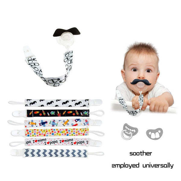 1pcs Baby Pacifier Clips Pacifier Chain Dummy Clip Nipple Holder for Nipples